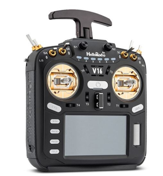 HR1010 HelloRadio V16 MAX 2,4GHz - ELRS LBT Mode 2 Fernsteuerung gold